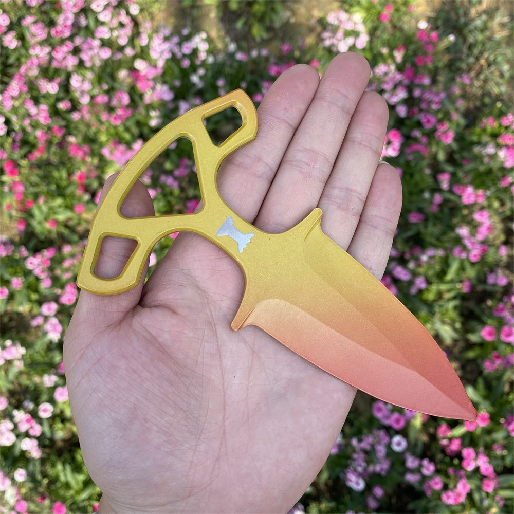 Fade Case Hardened Shadow Daggers Blunt Blade Replica For Collection Fade - Tophatter Daily Deals