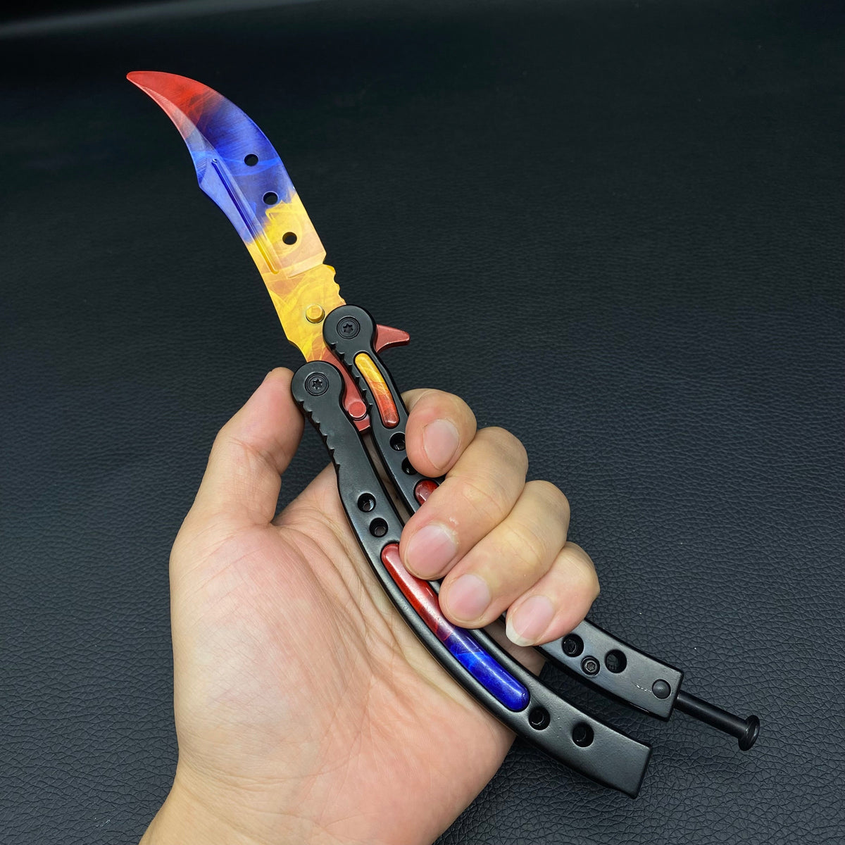 Global Offensive Game Balisong Karambit Blunt Blade Trainer Replica - Tophatter Daily Deals