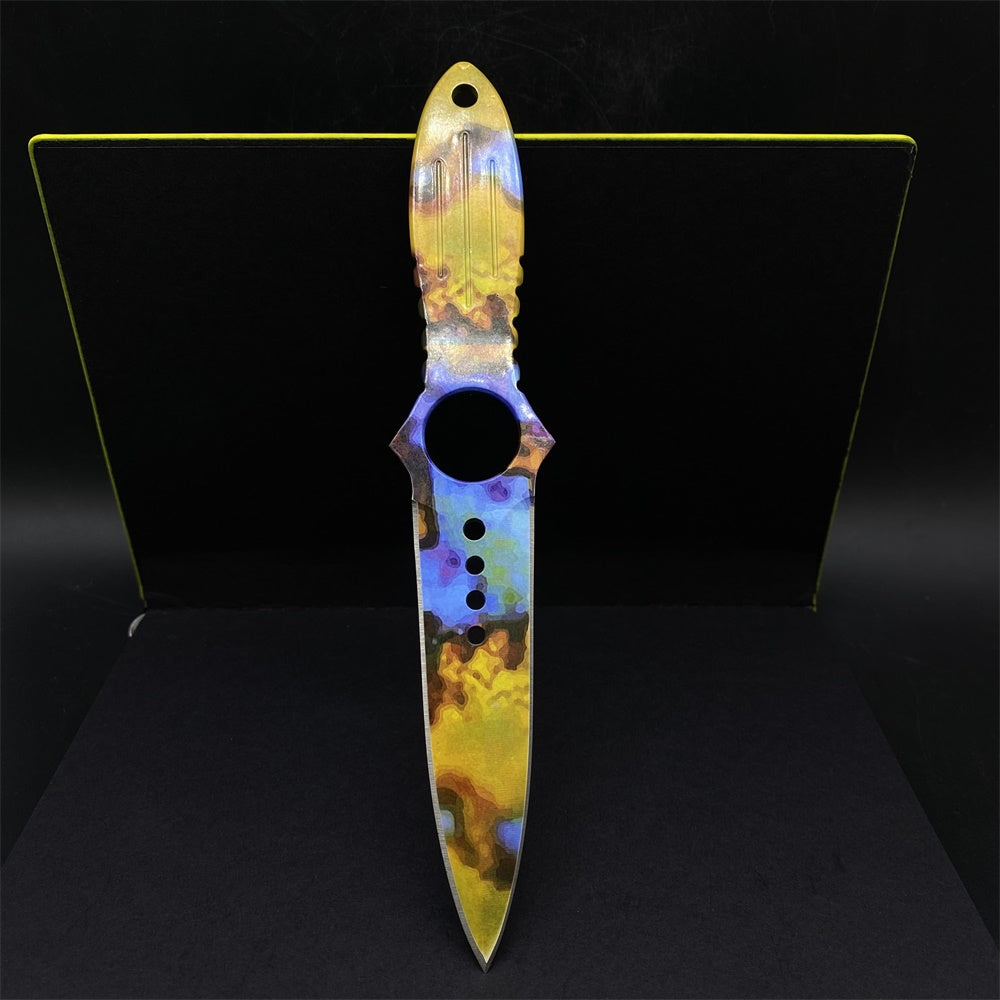 Metal Skeleton Knife Stainless Blunt Blade 20cm/7.8'' - Tophatter Daily Deals