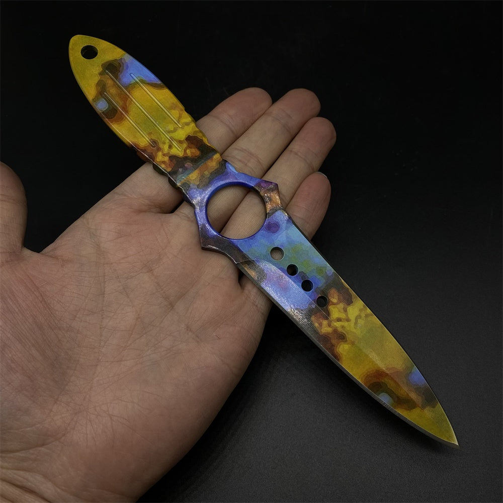 Metal Skeleton Knife Stainless Blunt Blade 20cm/7.8'' - Tophatter Daily Deals