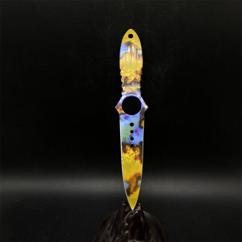 Metal Skeleton Knife Stainless Blunt Blade 20cm/7.8'' - Tophatter Daily Deals