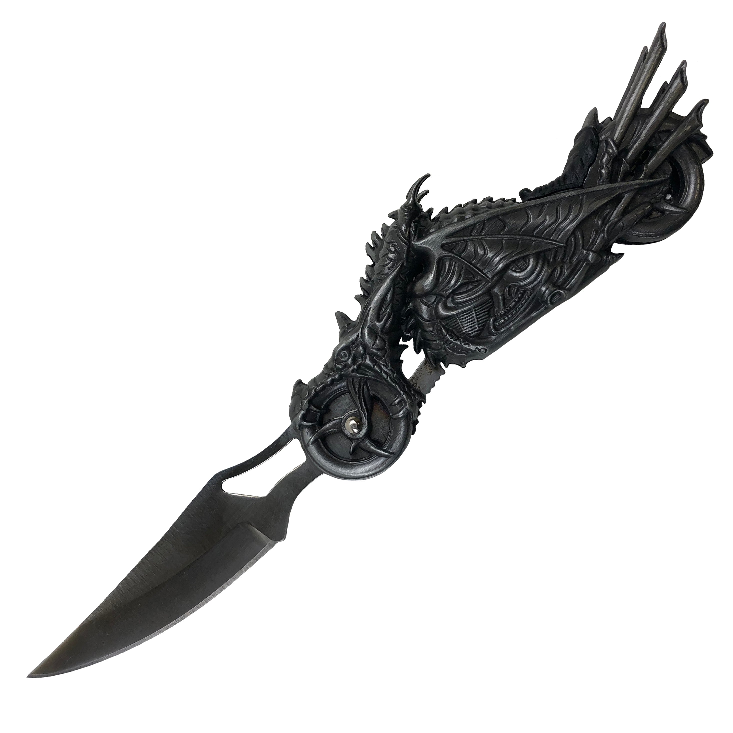 Fire and Steel - Dragonrider Folding Knife Fire and Steel Exclusive - Tophatter Daily Deals