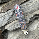 Crusades Knife Knights Templar Folding Knife - Tophatter Daily Deals