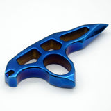 Polycarbon finger tiger self-defense EDC Without binding rope Blue - Tophatter Daily Deals