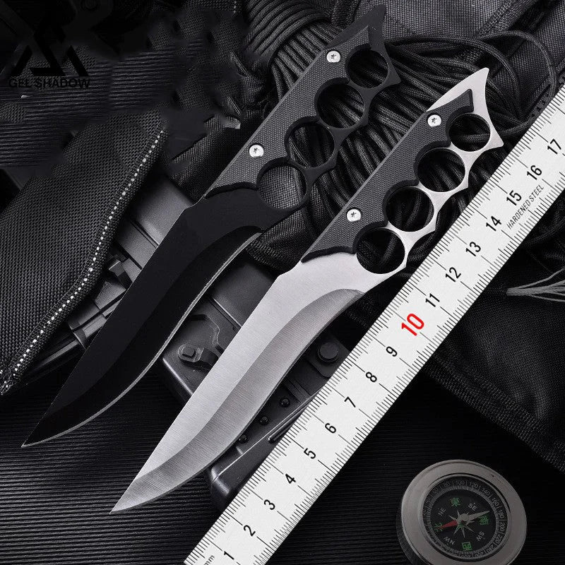Knuckle Fixed blade Outdoor Survival Tactical Knives-GS119 Pocket Knives - Tophatter Daily Deals