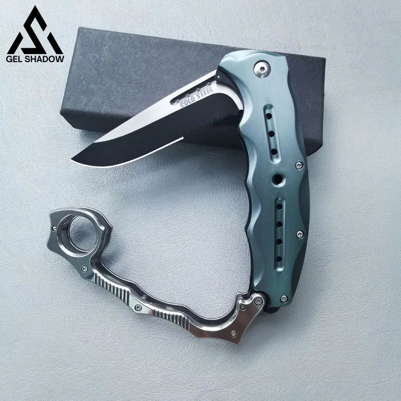 Knuckle Style knife Mecha Spring Assist Knife-GS37 Pocket Knives - Tophatter Daily Deals