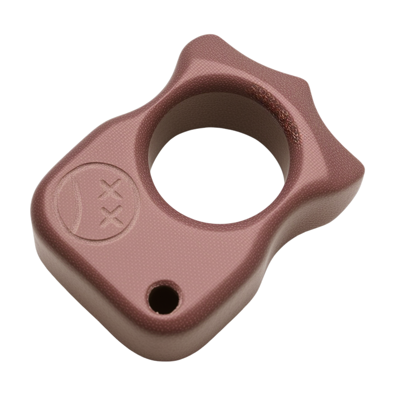 Knuckle Duster Plastic - Non Metal Brass Knuckles - Tophatter Daily Deals
