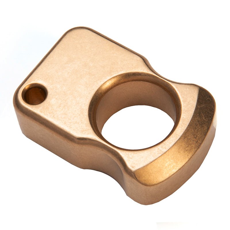 Full Brass Stonewash Knuckles Weapon Brass Knuckles - Tophatter Daily Deals