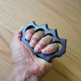 Knuckles Weapon Black Aluminium Alloy Light - Cakra EDC Gadgets Brass Knuckles - Tophatter Daily Deals