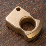 Full Brass Stonewash Knuckles Weapon Brass Knuckles - Tophatter Daily Deals