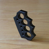 Knuckles Weapon Black Aluminium Alloy Light - Cakra EDC Gadgets Brass Knuckles - Tophatter Daily Deals