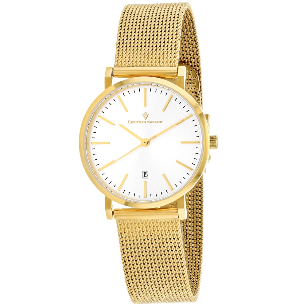 Christian Van Sant Women's Paradigm // CV4225 Silver Watches - Tophatter Daily Deals