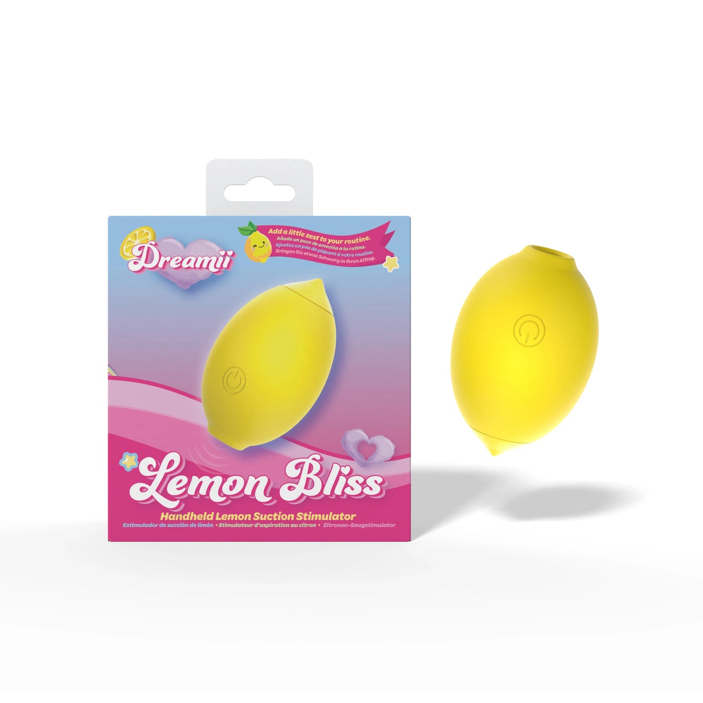 Viben Dreamii Lemon Bliss Limited Edition – Silicone Pleasure Toy > Sex Toys For Ladies > Clitoral Vibrators and Stimulators - Tophatter Daily Deals