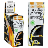 Kong Organic Wraps Hippy Honey Blunt Wraps & Leaf Rolls - Tophatter Daily Deals