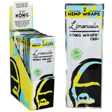 Kong Organic Wraps Limoncello Blunt Wraps & Leaf Rolls - Tophatter Daily Deals