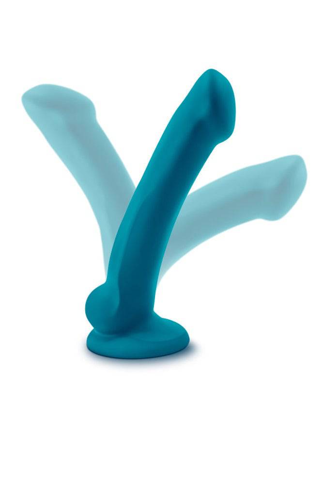 Blush Novelties - Temptasia - Reina - Curved Dildo - Teal Sex Toy - Tophatter Daily Deals