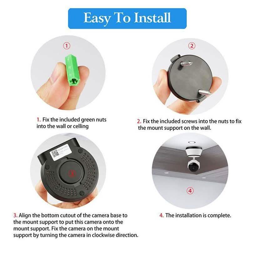 Kosaco 720P WiFi IP Camera Motion Smart Home & Security - Tophatter Daily Deals