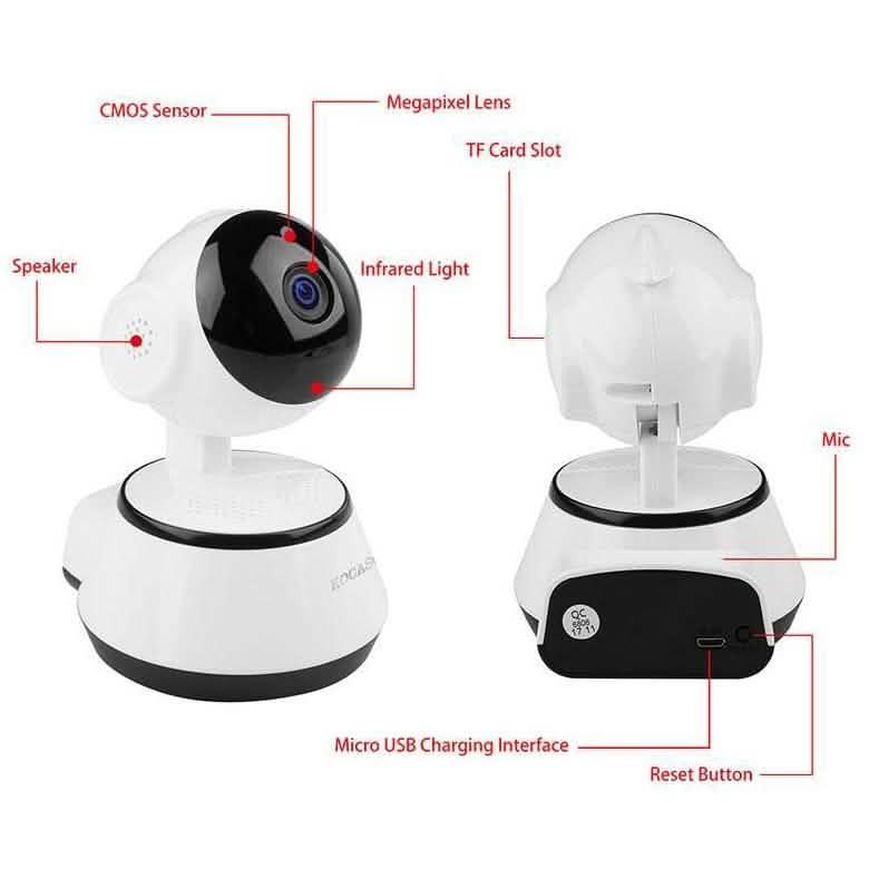 Kosaco 720P WiFi IP Camera Motion Smart Home & Security - Tophatter Daily Deals