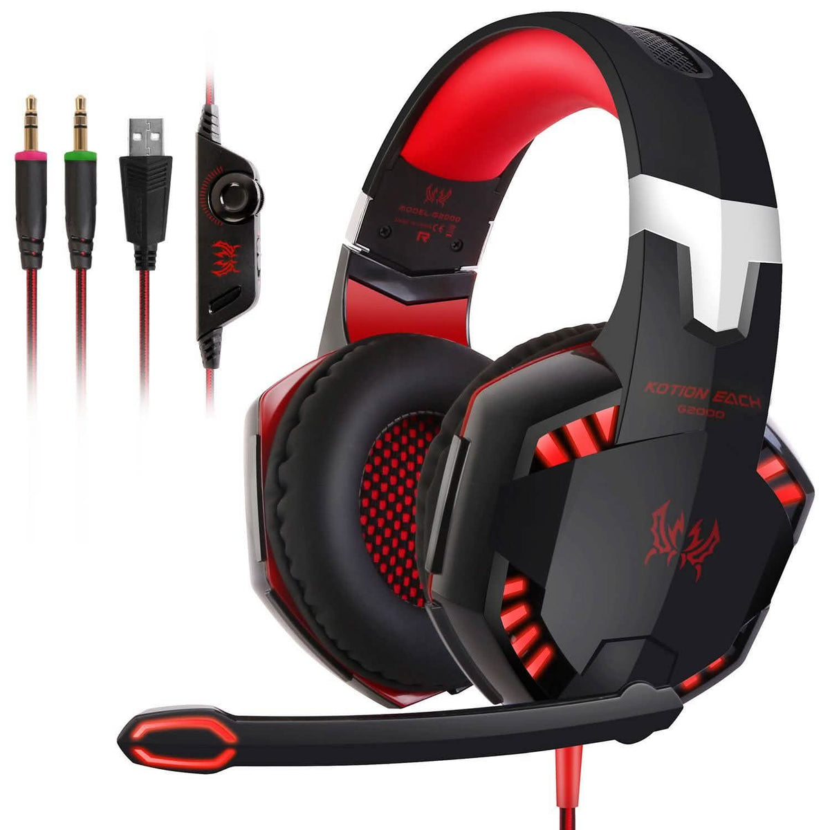 Kotion Each G2000 Gaming Headset Headphones - Tophatter Daily Deals