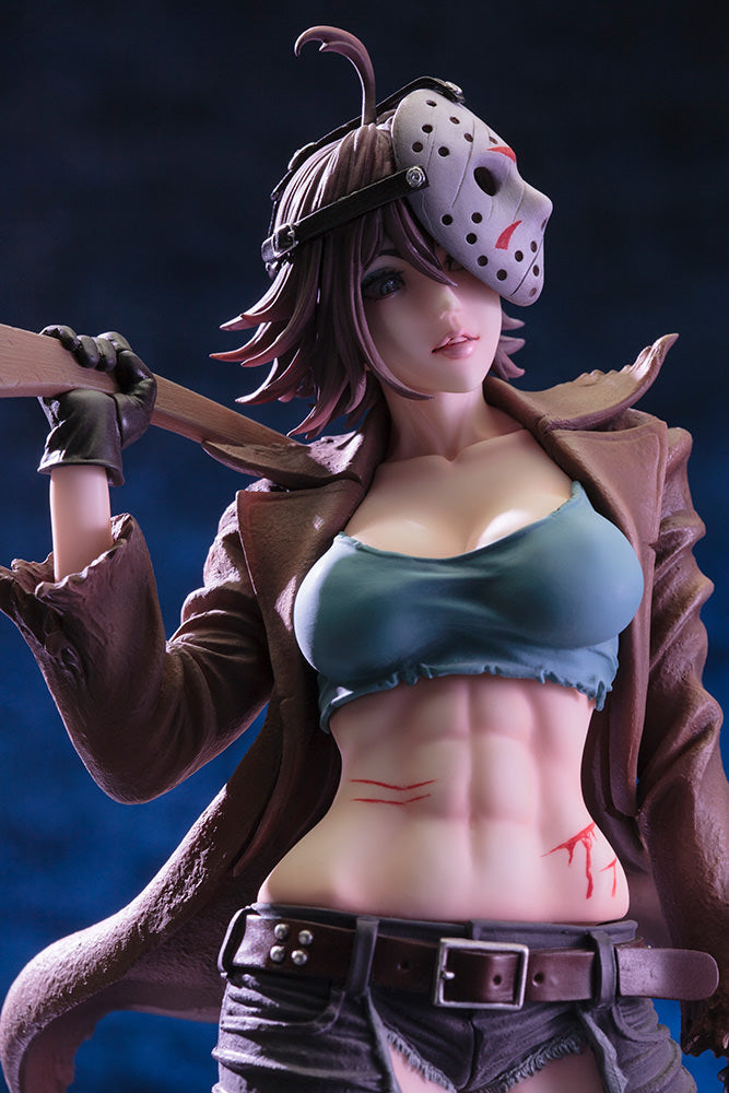 LAST ONE! Freddy vs. Jason – Jason Voorhees Bishoujo 1:7 Scale Statue (2nd Edition) | Kotobukiya Statue - Tophatter Daily Deals