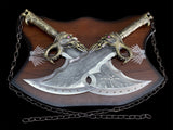 Blades of Chaos Life-size Metal Replica Classical - Tophatter Daily Deals