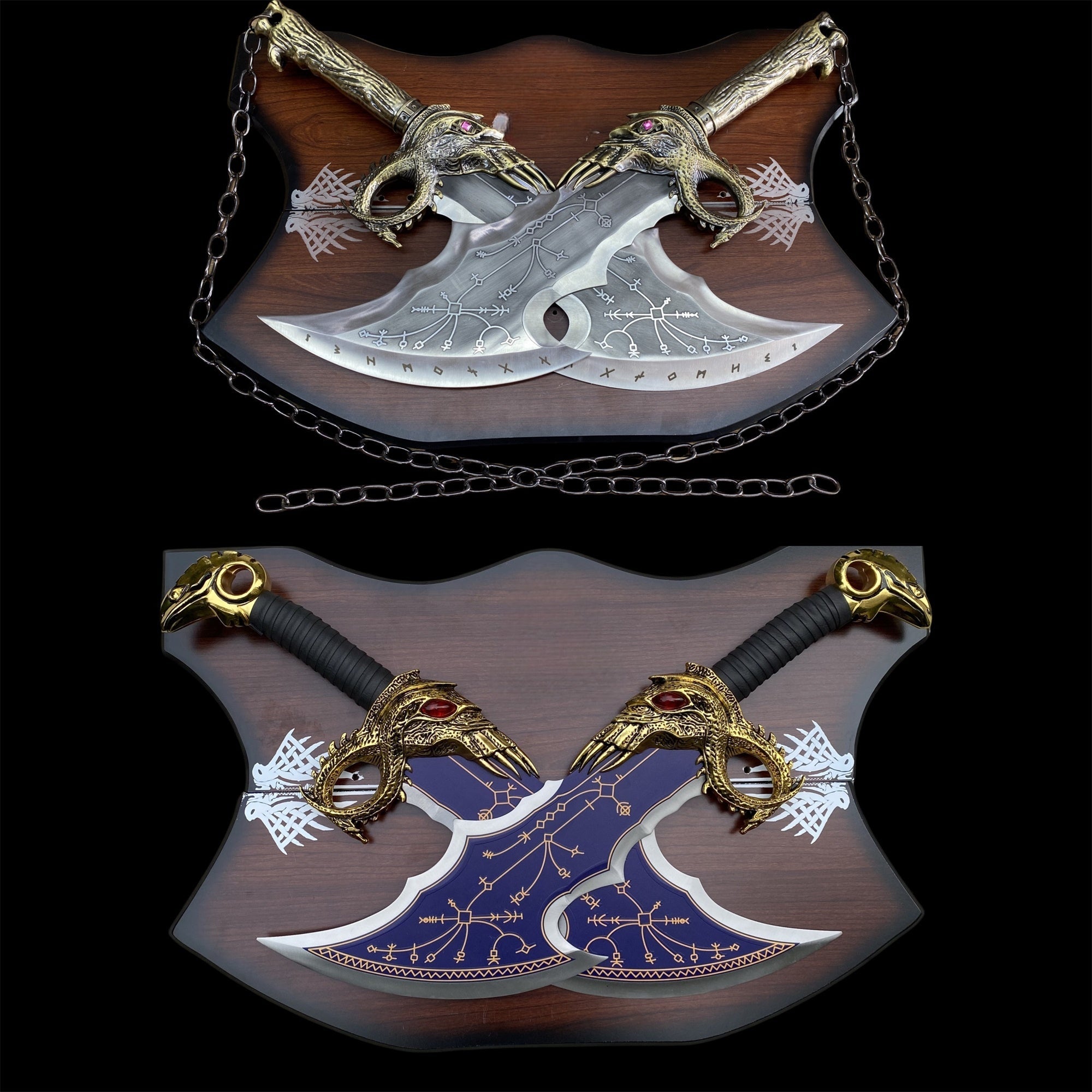 Blades of Chaos Life-size Metal Replica - Tophatter Daily Deals