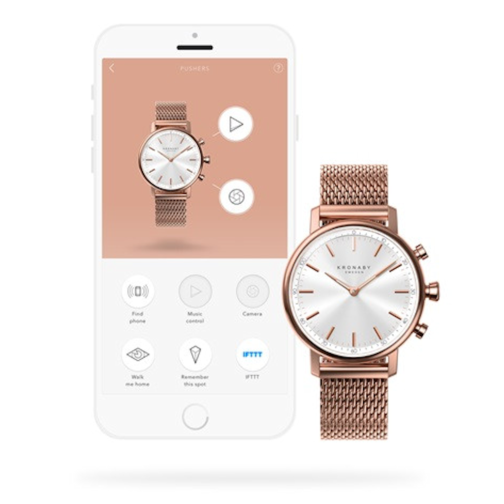 Kronaby Carat Smartwatch Smart Watch - Tophatter Daily Deals