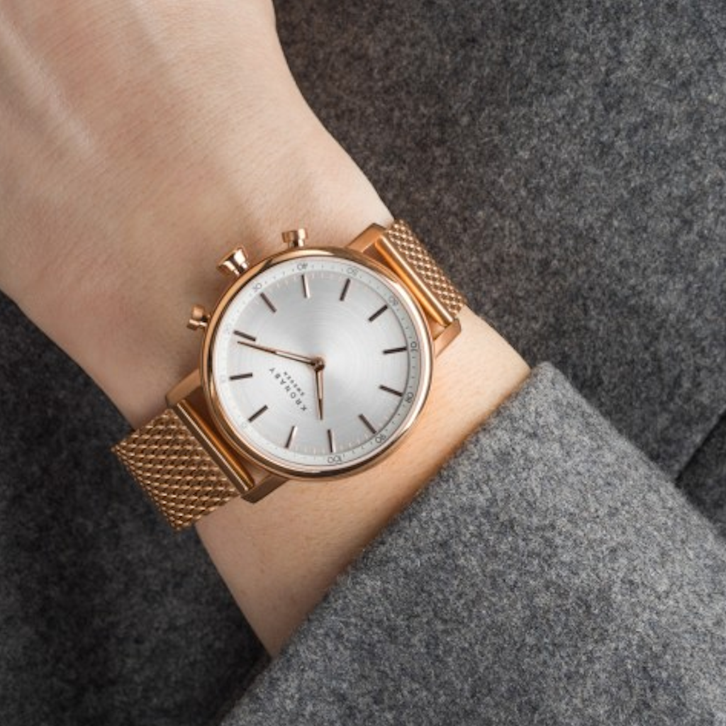 Kronaby Carat Smartwatch Smart Watch - Tophatter Daily Deals