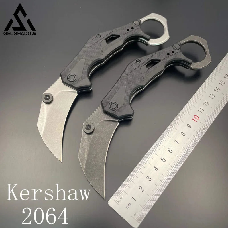 KS 2064 Knife Folding Sharp Knife KARAMBIT-GS34 Pocket Knives - Tophatter Daily Deals