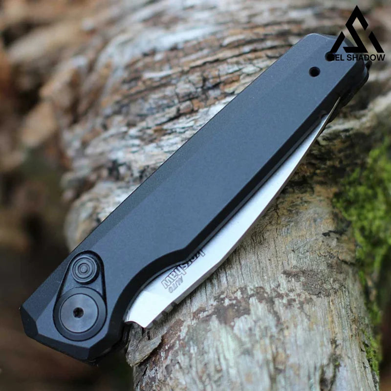 KS DE - 18 - Black Aluminum (2.79" CPM-154)-GS148 BRASSKNUCKLE - Tophatter Daily Deals