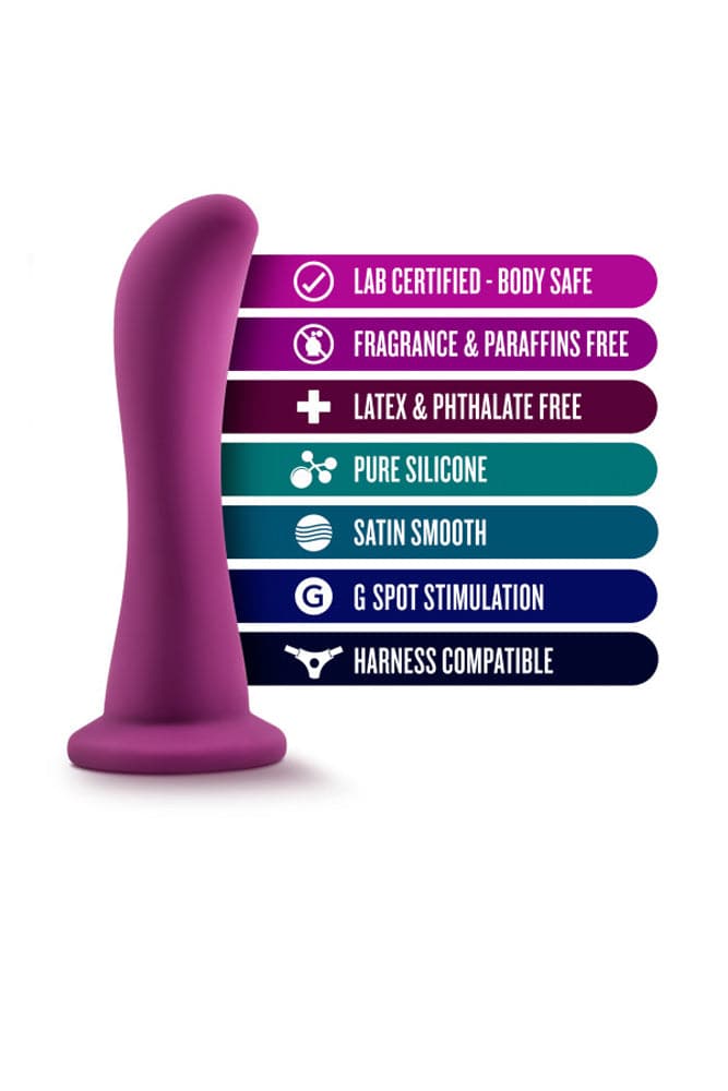 Blush Novelties - Temptasia - Bellatrix - Curved Probe - Purple Sex Toy - Tophatter Daily Deals