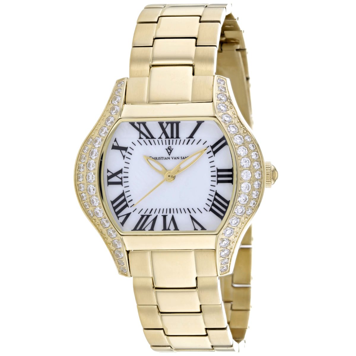 Christian Van Sant Women's Bianca // CV1833 White Watches - Tophatter Daily Deals