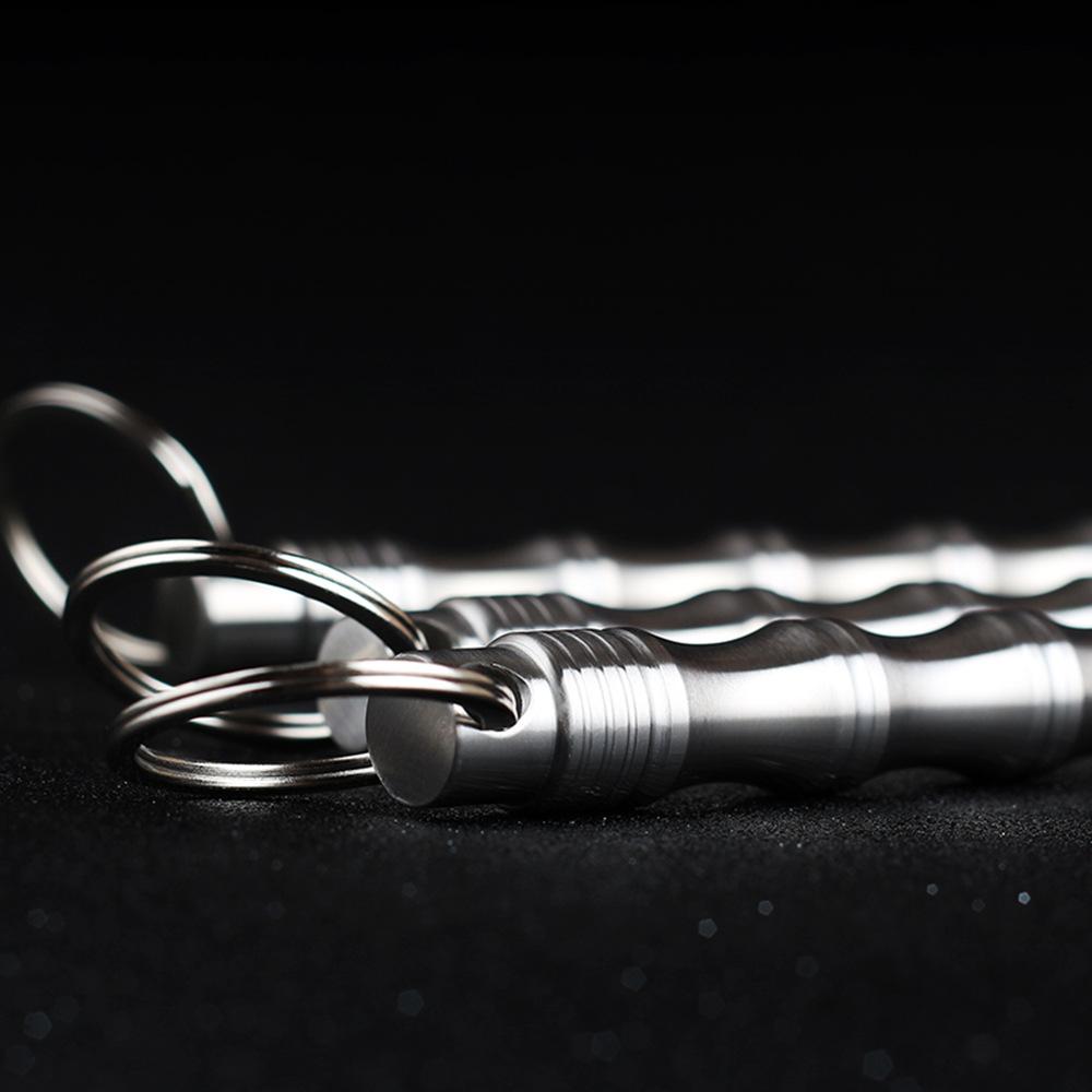 Stainless Steel Self Defense Bamboo Kubotan Self Defense Kubotan - Tophatter Daily Deals