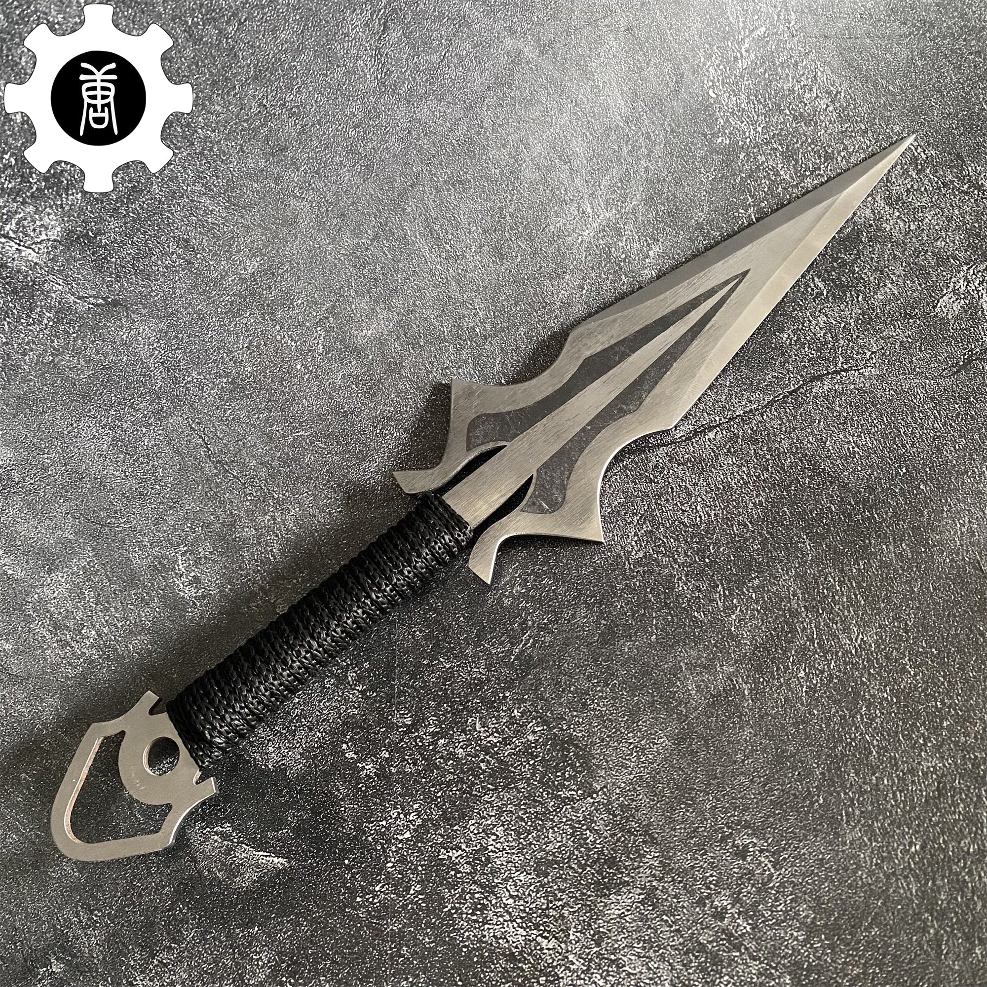 Hand-Forged Steel MK Scorpion Kunai Unboxing Knife - Tophatter Daily Deals
