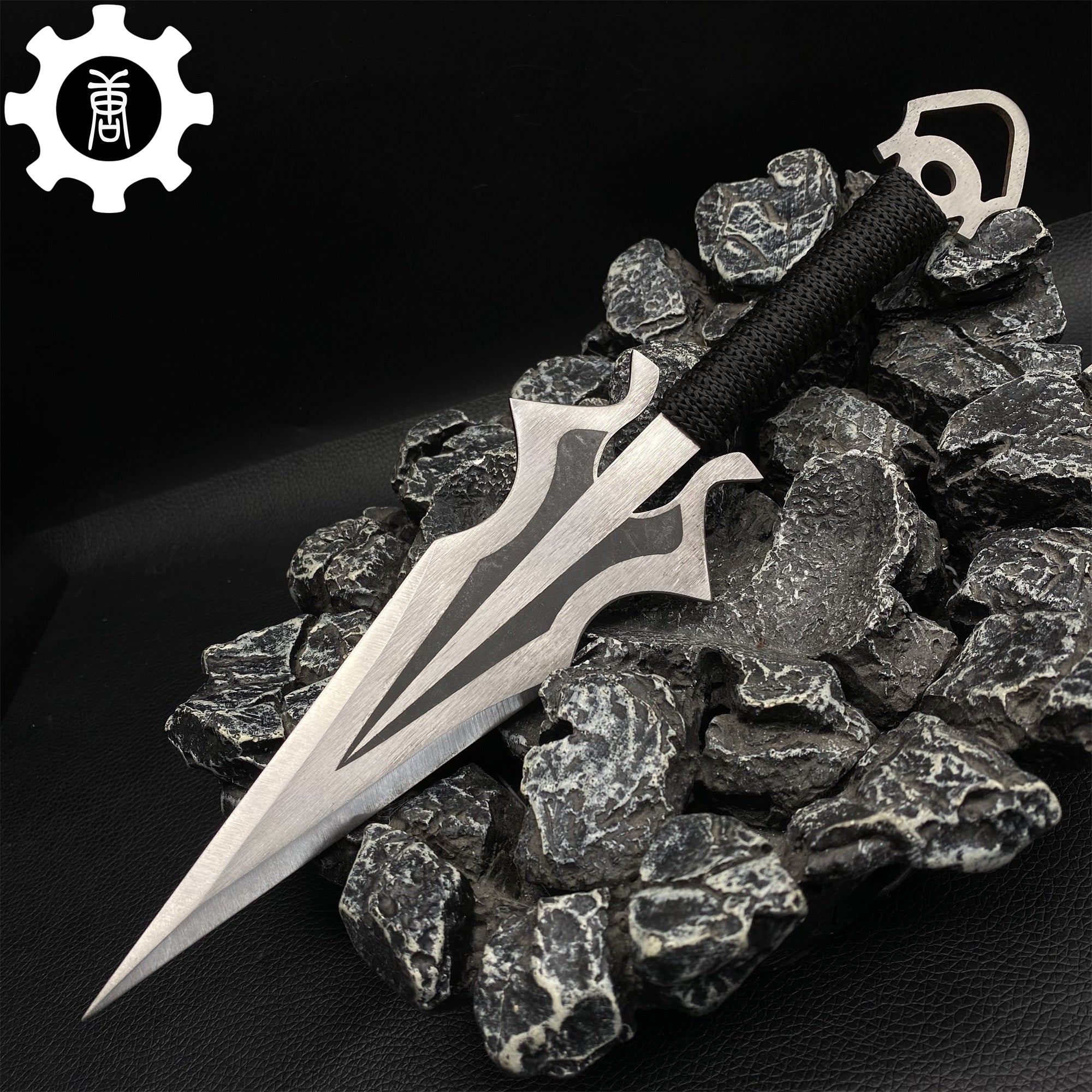 Hand-Forged Steel MK Scorpion Kunai Unboxing Knife - Tophatter Daily Deals