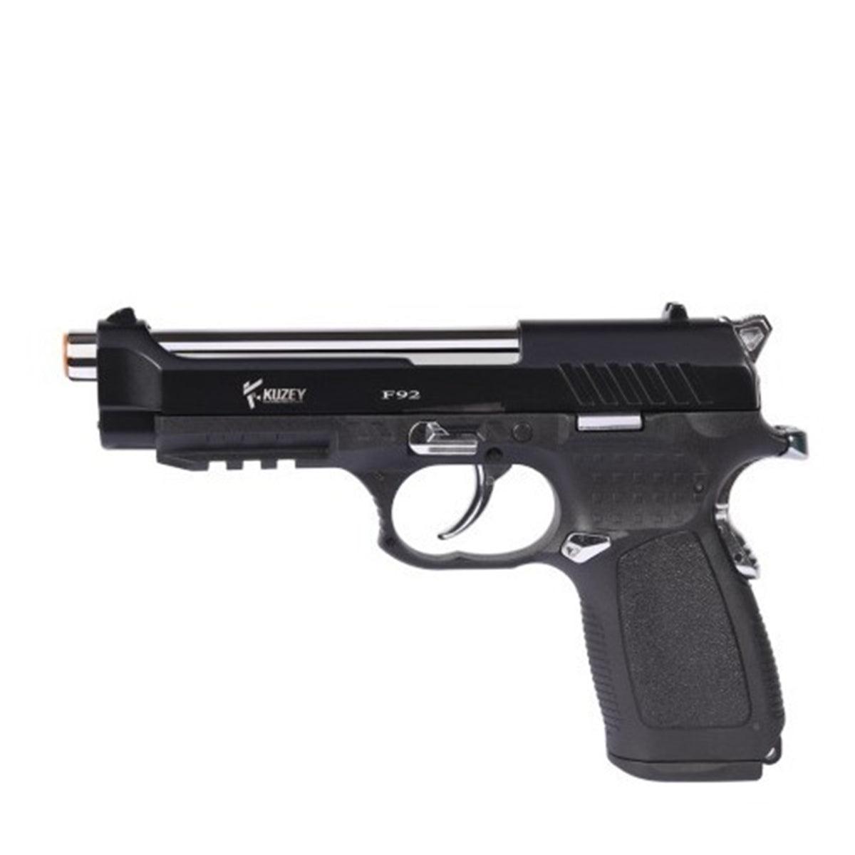 KUZEY F92 BLANK GUN - BLACK - Tophatter's Army Deals BLANK GUNS - Tophatter Daily Deals