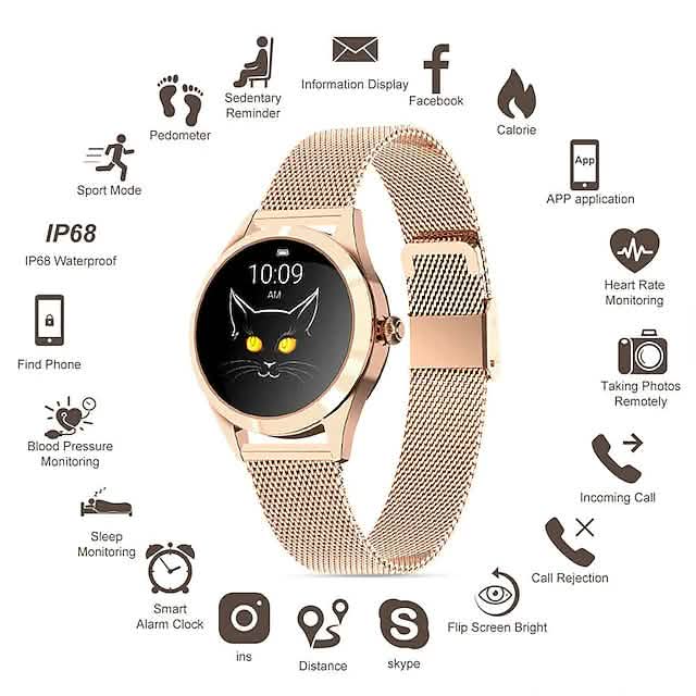 KW10 Smart Watch Smart Watches - Tophatter Daily Deals