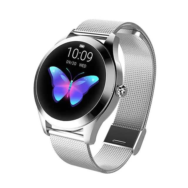 KW10 Smart Watch Silver Smart Watches - Tophatter Daily Deals