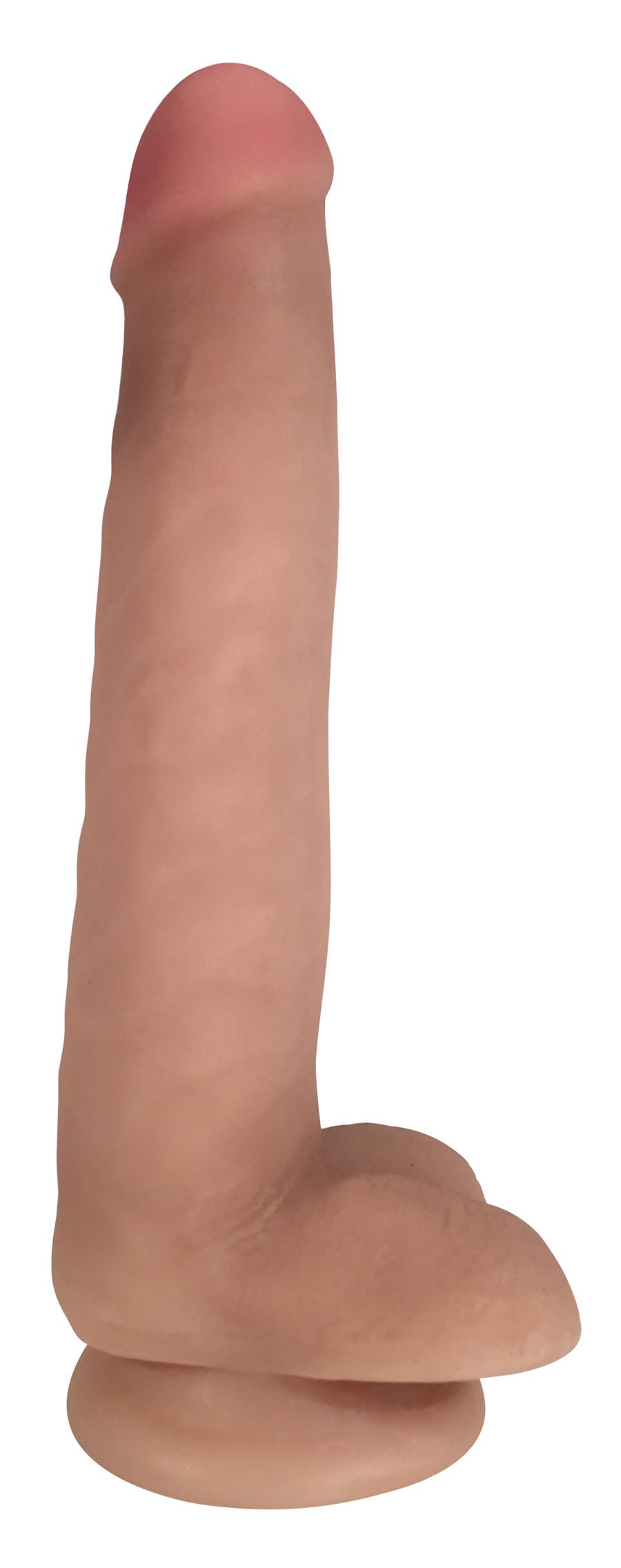Easy Riders 8 Inch Slim Bioskin Dong With Balls in Vanilla > Dildos > Slim Dildos - Tophatter Daily Deals