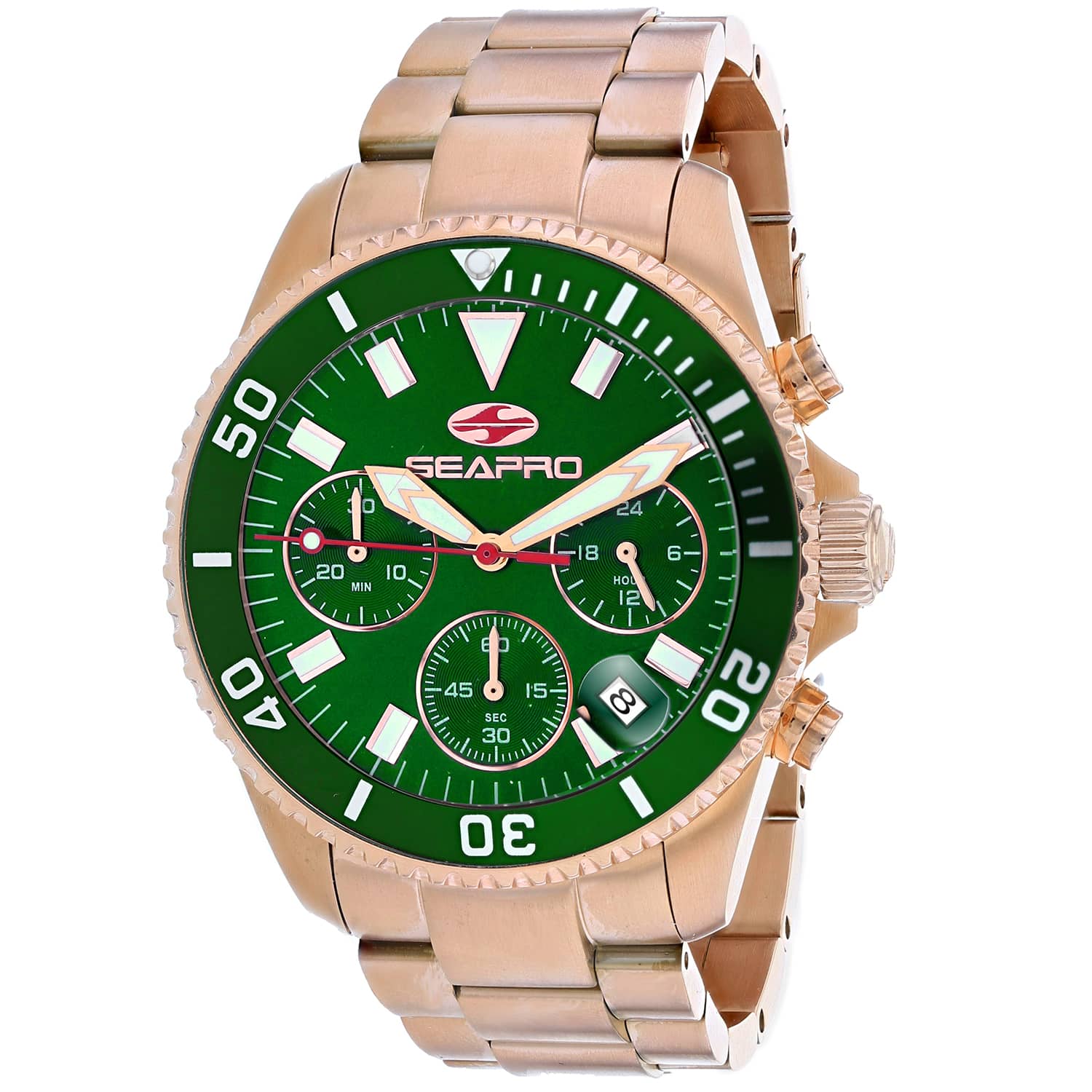 Seapro Men's Scuba 200 Chrono // SP4356 Green Watches - Tophatter Daily Deals