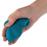 Envy™ Handheld Suction Massager in Teal Blue with 3 Suction Speeds and 7 Vibration Functions > Vibrators > Finger Vibrators - Tophatter Daily Deals