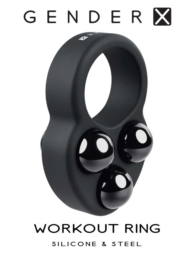 Gender X Workout Ring Weighted Cock Ring > Cock Ring > Single - Tophatter Daily Deals