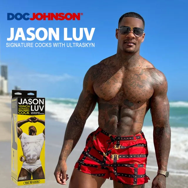 Signature Cocks Jason Luv 10 Inch ULTRASKYN Cock with Removable Suction Cup – Realistic Dildo > Dildos > Performer Replica - Tophatter Daily Deals