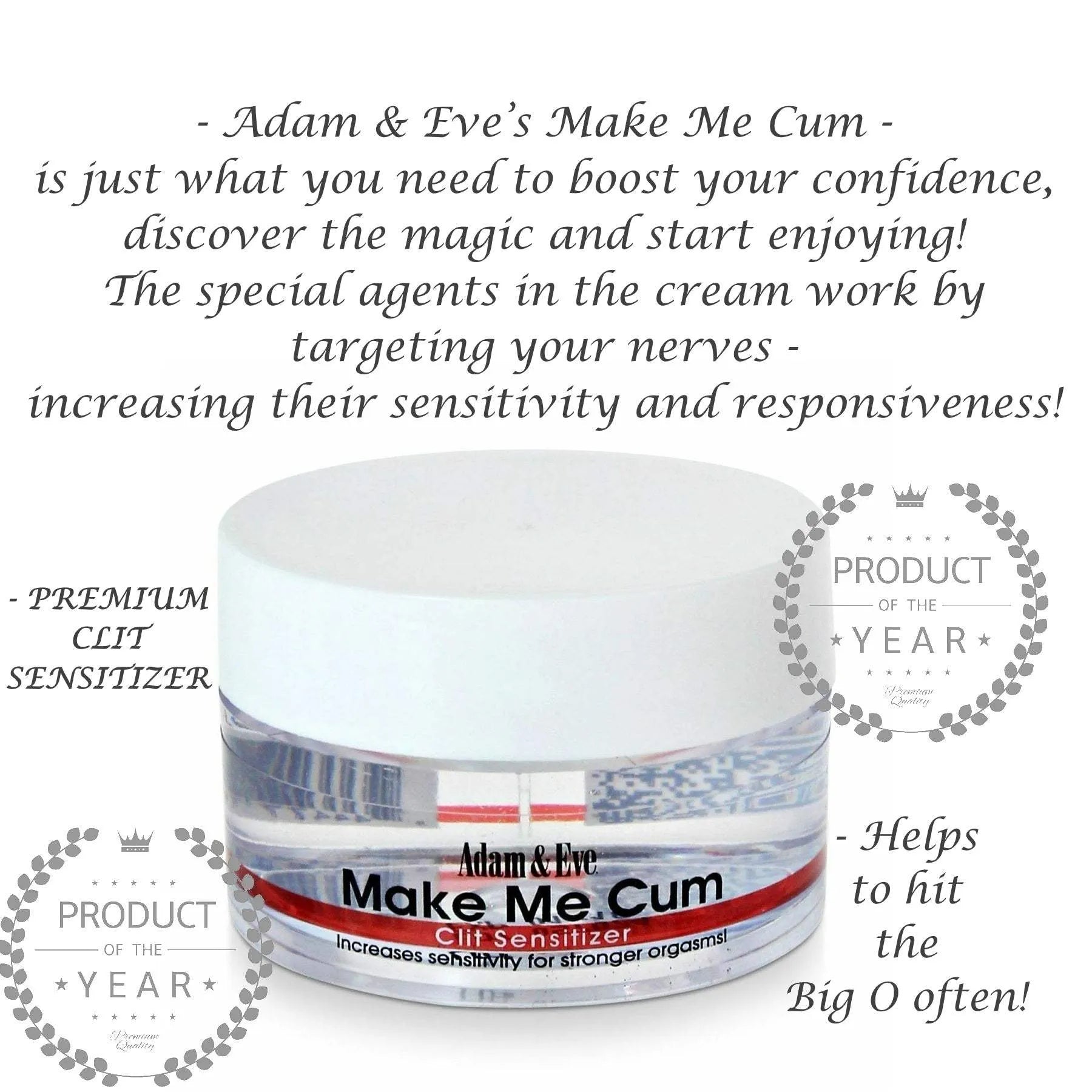 Adam & Eve Make Me Cum Clit Sensitizer 0.5 OZ Lubricants - Tophatter Daily Deals