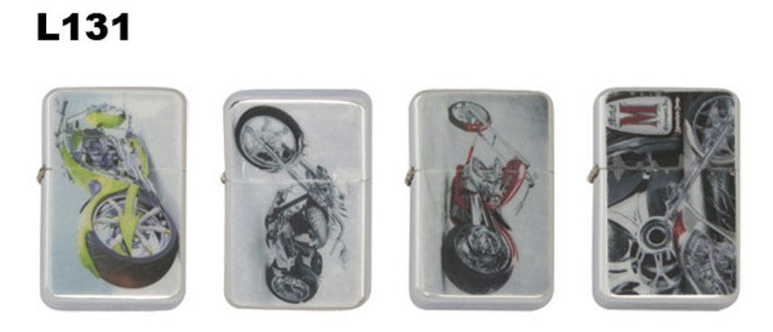 OIL LIGHTERS ASSORTED MOTORCYCLES ~ LIGHTER FLUID NOT INCLUDED - Tophatter Daily Deals
