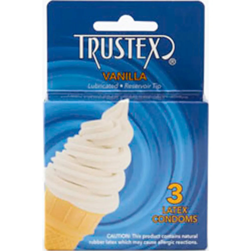 Trustex Flavored Lubricated Condoms – Strawberry Scented Condom Pack > Essentials > Condoms - Tophatter Daily Deals