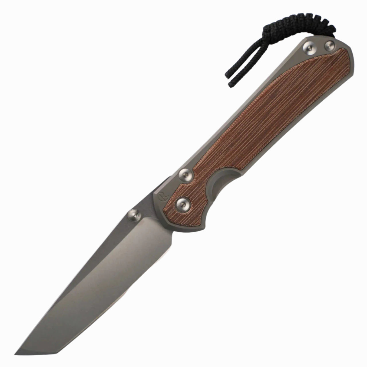 Chris Reeve Knives Large Sebenza 31 - Natural Canvas Micarta Inlay - Tanto - Glass Blasted - L31-1234 FOLDING KNIVES - Tophatter Daily Deals