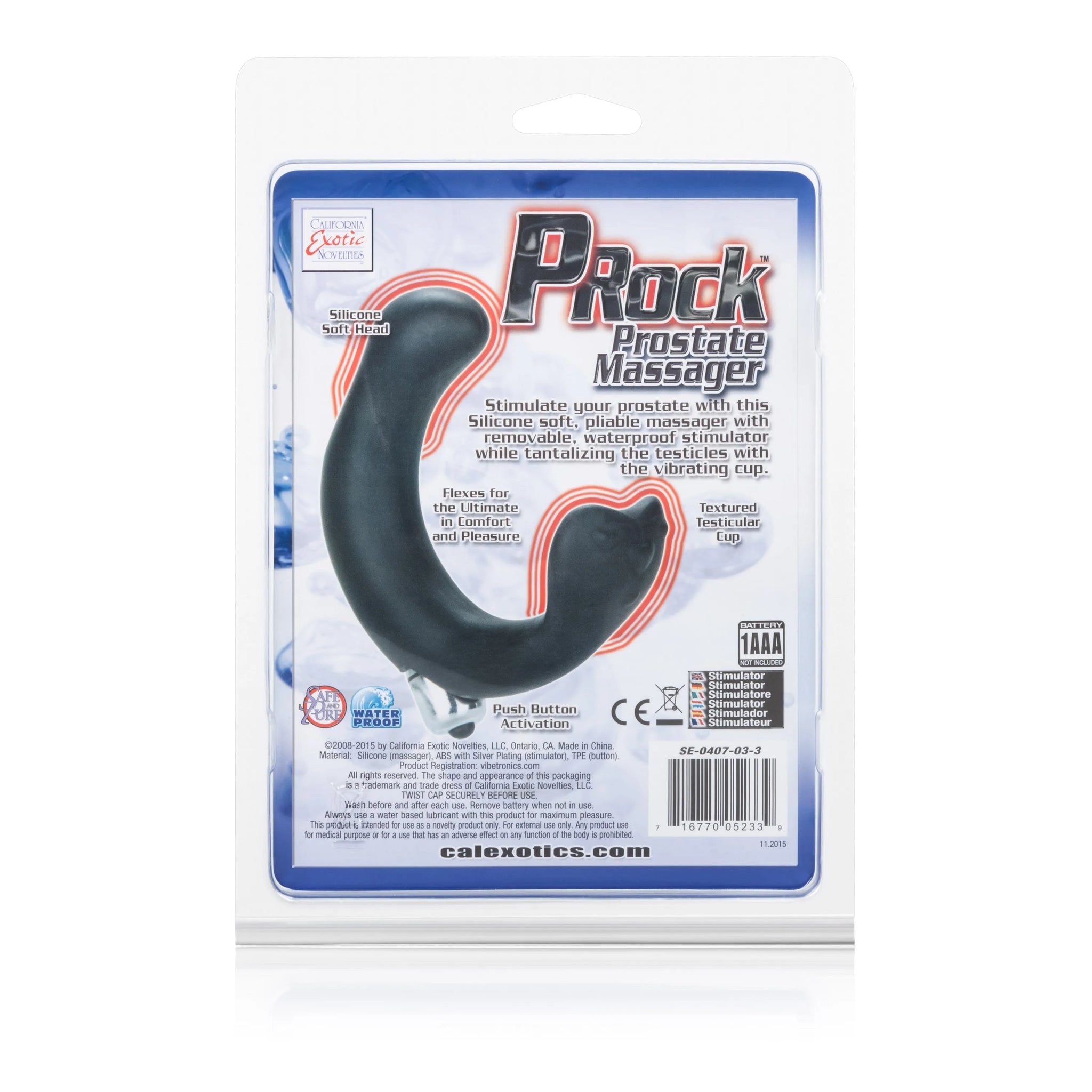 Dr. Joel Kaplan P-Rock Prostate Massager – High-Powered Stimulator > Anal Range > Prostate Plugs - Tophatter Daily Deals