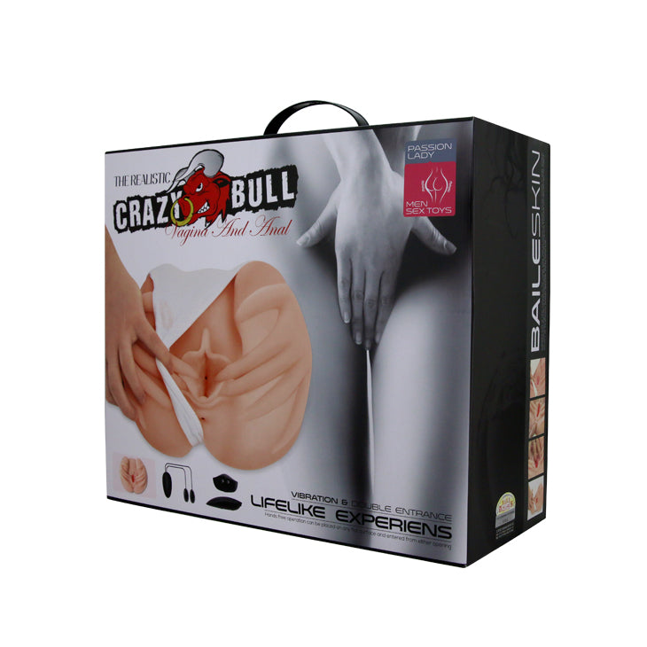 Crazy Bull Vibrating Spread Torso – Vibrating Masturbator > Sex Toys For Men > Assbators - Tophatter Daily Deals