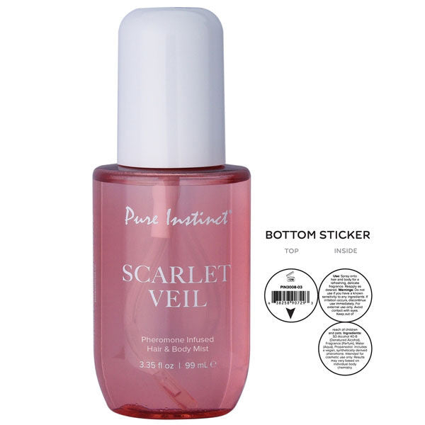 Pure Instinct Scarlet Veil – Hair and Body Mist 3.35oz > Essentials > Aphrodisiacs - Tophatter Daily Deals